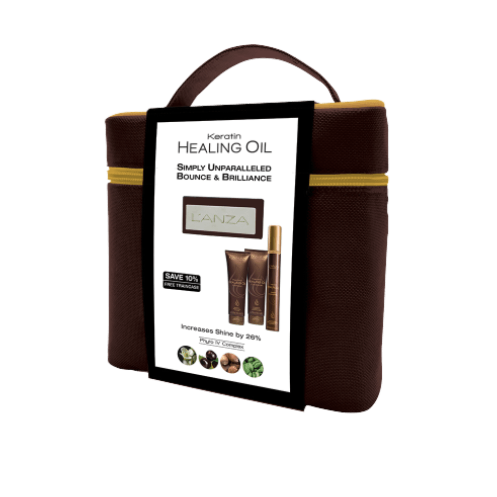 Keratin Healing Oil Train Case, Travel Sizes (Products not included)