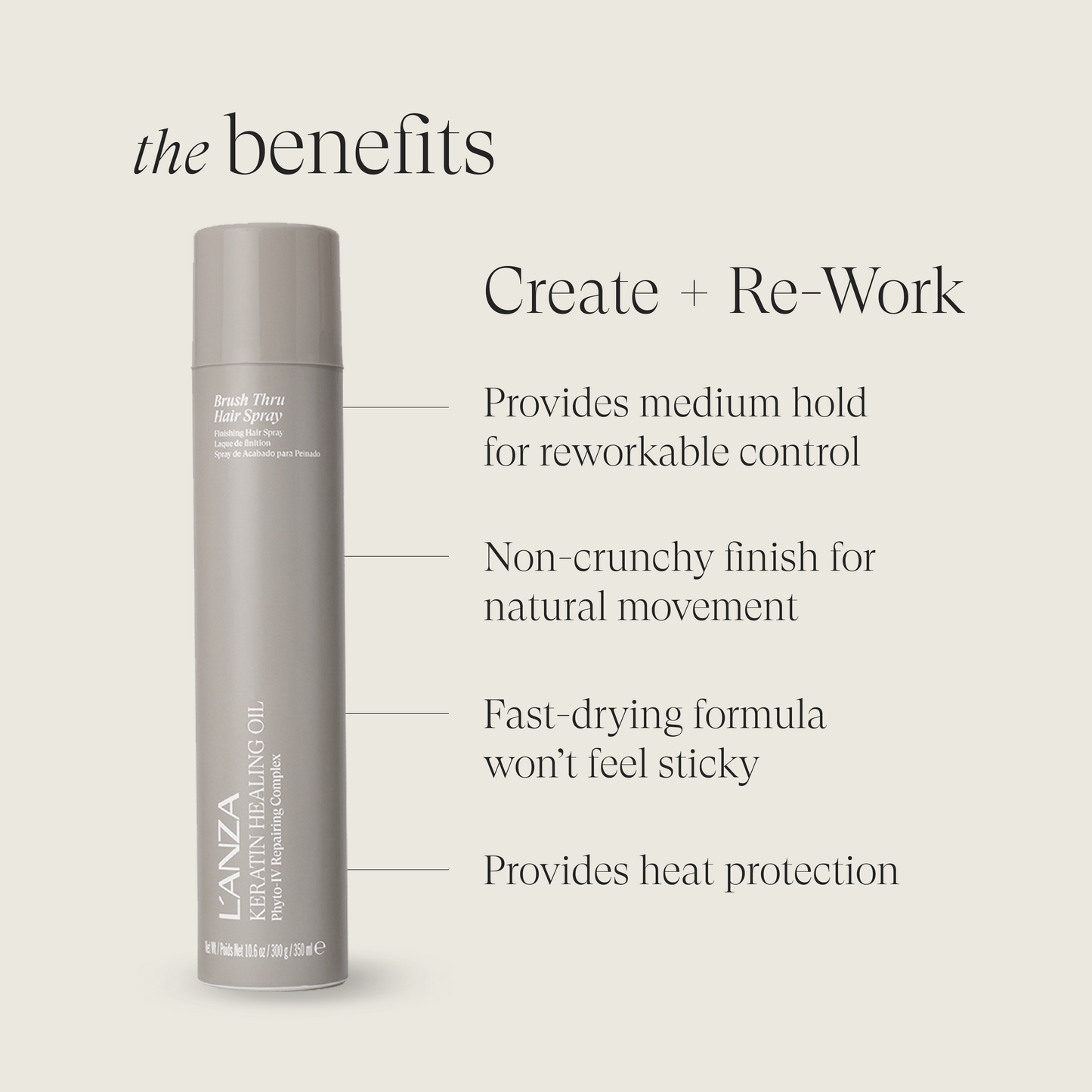 Keratin Healing Oil Brush Thru Spray