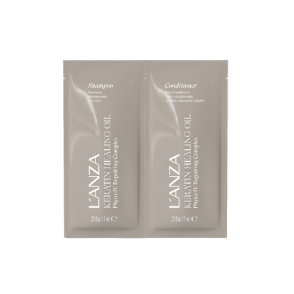Keratin Healing Oil Shampoo & Conditioner (Duo Foil)