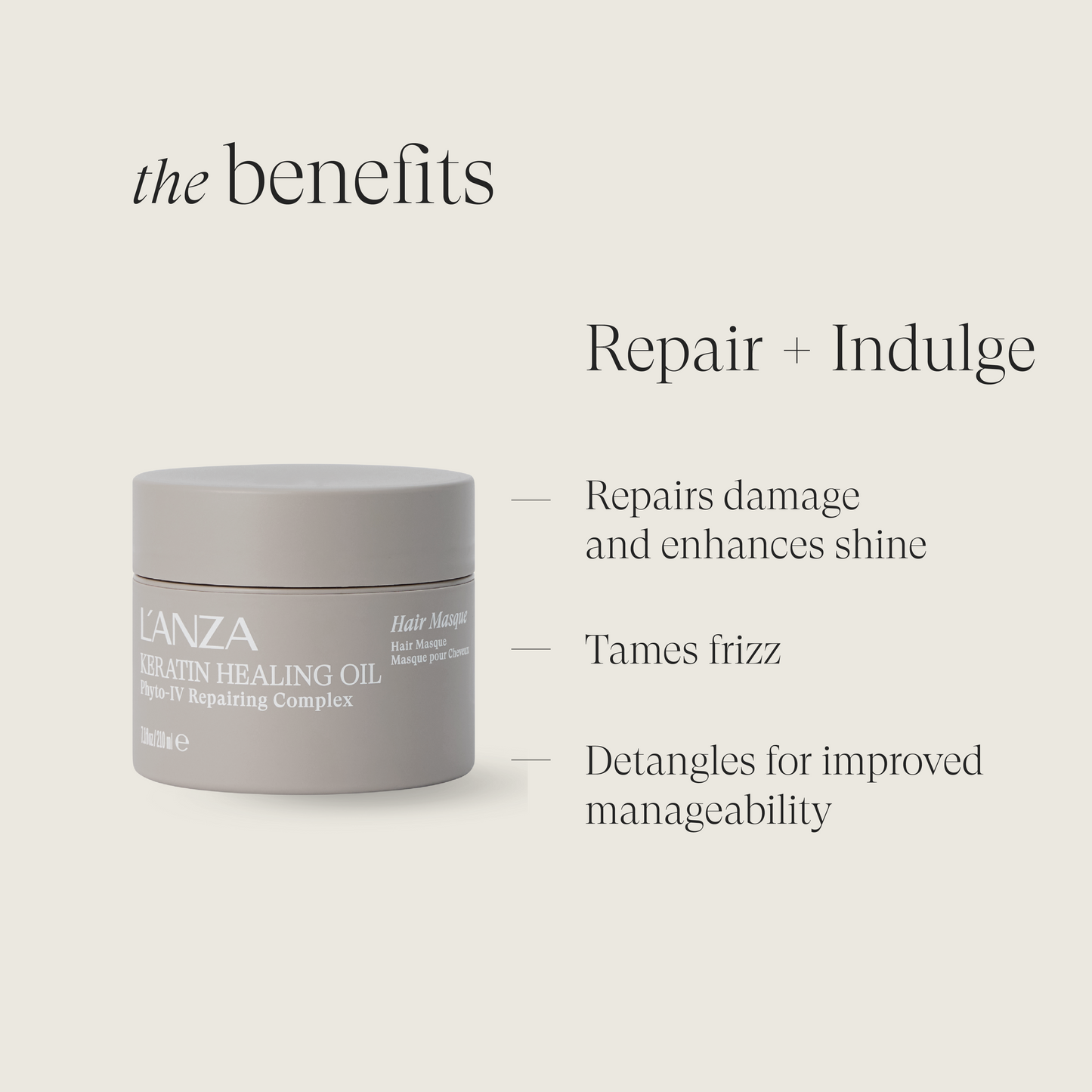 Keratin Healing Oil Hair Masque
