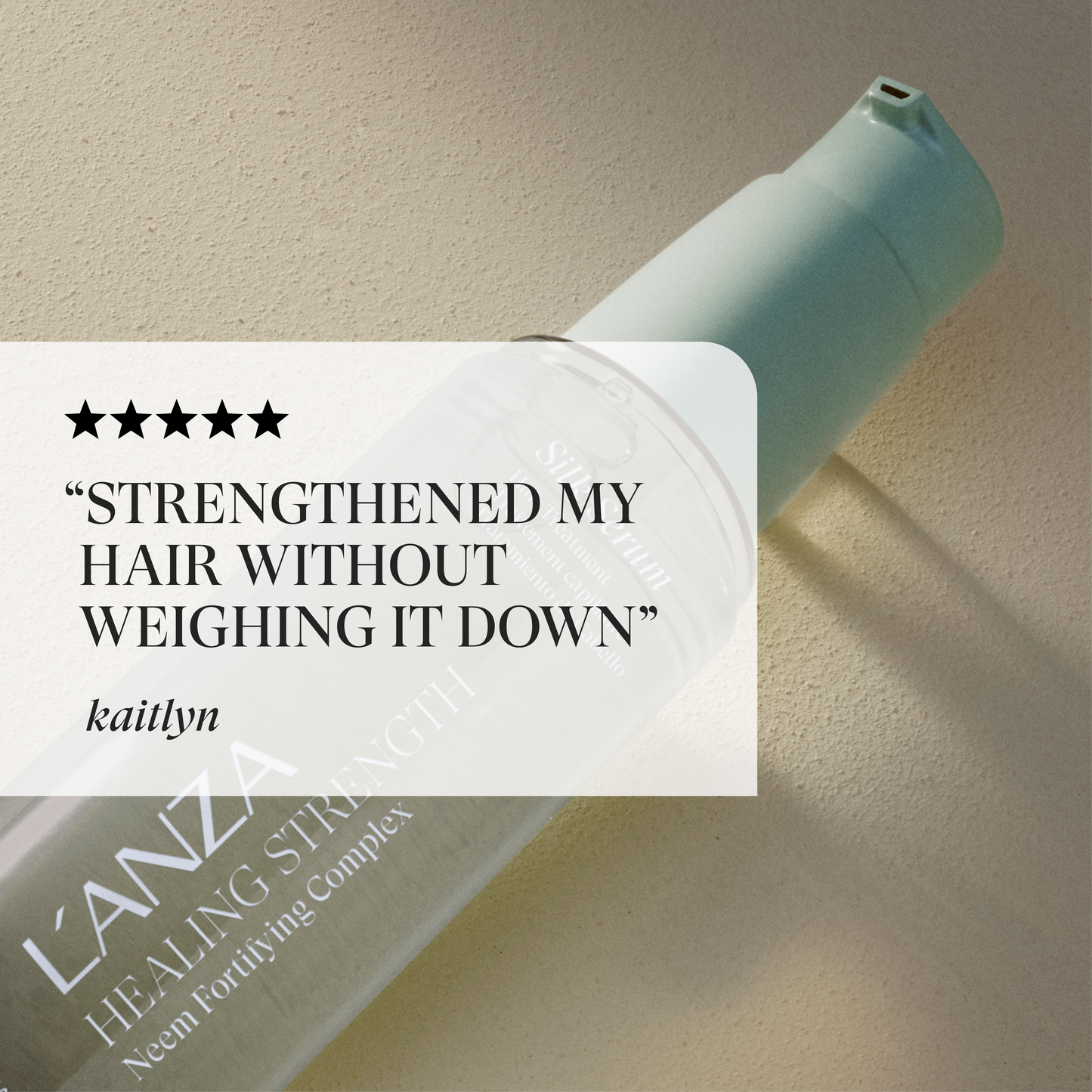 Healing Strength Silk Serum Foil  .17oz/5ml