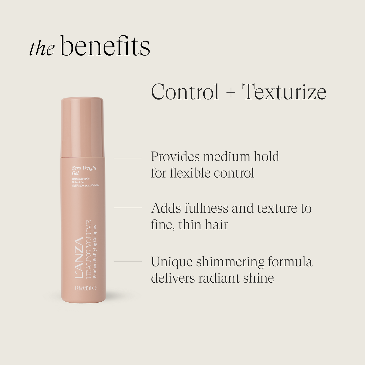 Healing Volume Zero Weight Gel