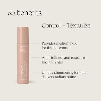 Healing Volume Zero Weight Gel