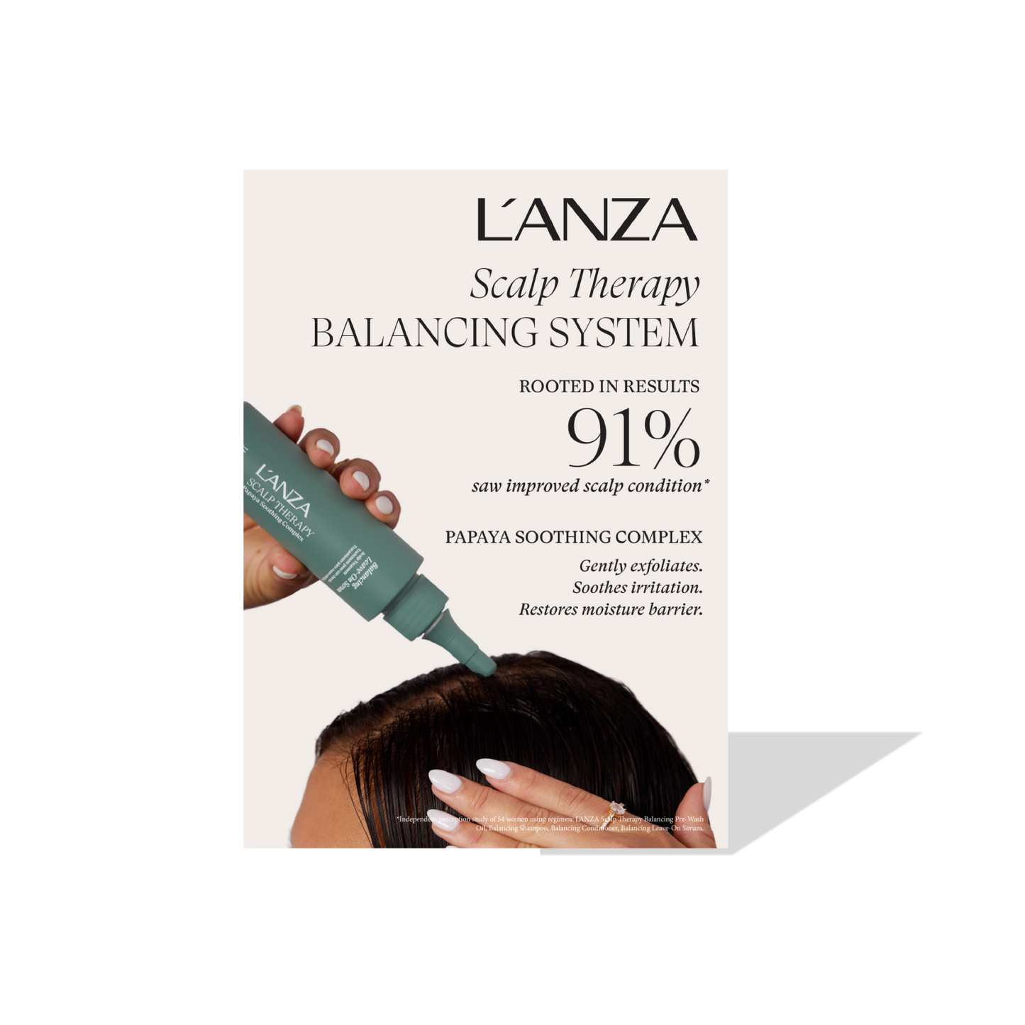 LNZ Easel Card Scalp Therapy Collection