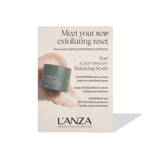 LNZ Easel Card Scalp Therapy Scrub