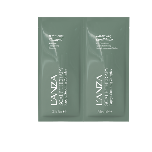LNZ Scalp Therapy Shampoo/Conditioner Duo Foil .25oz/7ml