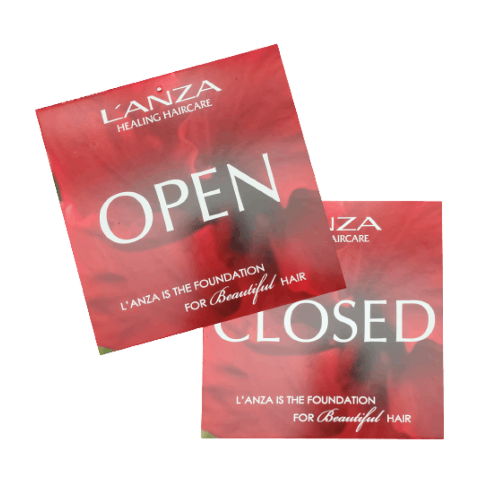 L'ANZA Open/Close Sign