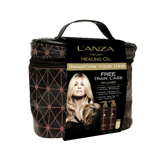 Keratin Healing Oil Train Case (Products not included)